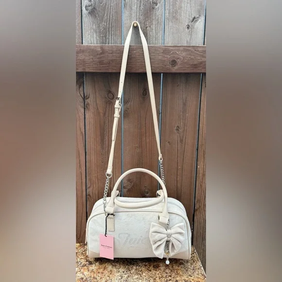 Juicy Couture Velour Never A Dull Moment Handbag - Picture 13 of 16